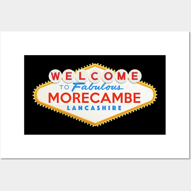 Fabulous Morecambe Lancashire Wall Art by zap